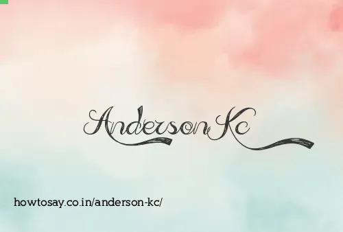 Anderson Kc