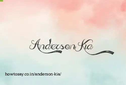Anderson Kia