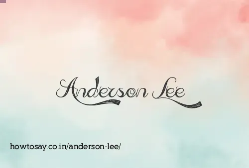 Anderson Lee