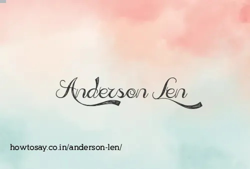 Anderson Len