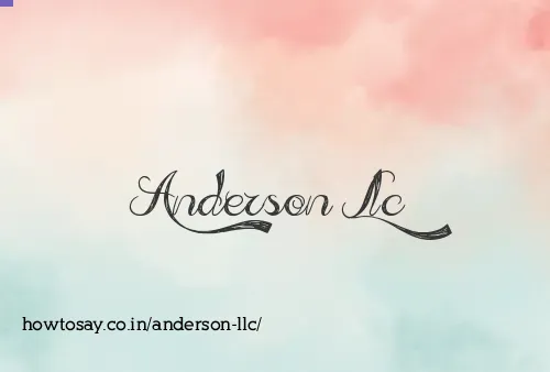 Anderson Llc