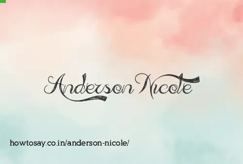 Anderson Nicole