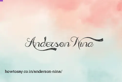 Anderson Nina