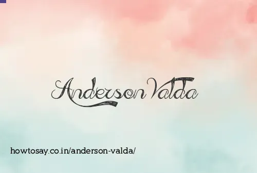 Anderson Valda