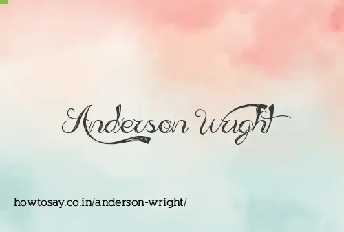 Anderson Wright