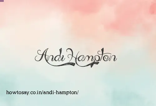 Andi Hampton