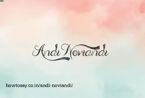Andi Noviandi