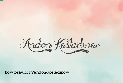 Andon Kostadinov