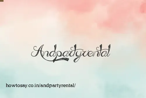 Andpartyrental