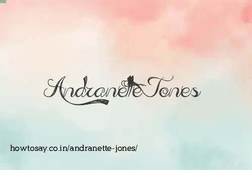 Andranette Jones