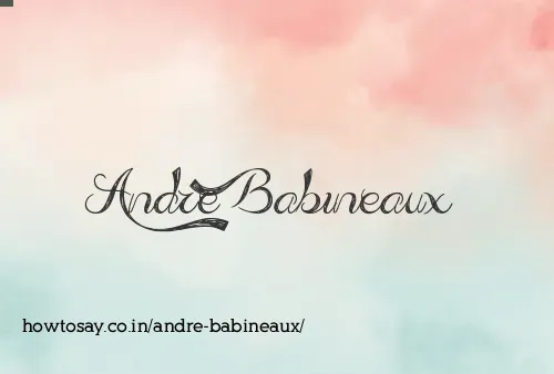 Andre Babineaux