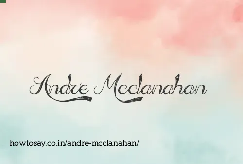 Andre Mcclanahan