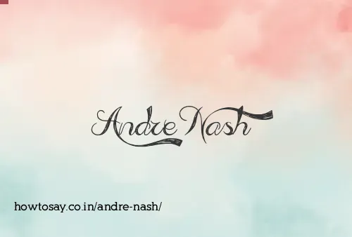 Andre Nash