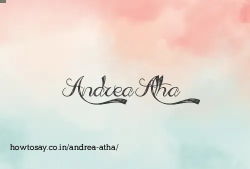 Andrea Atha