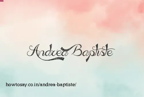Andrea Baptiste