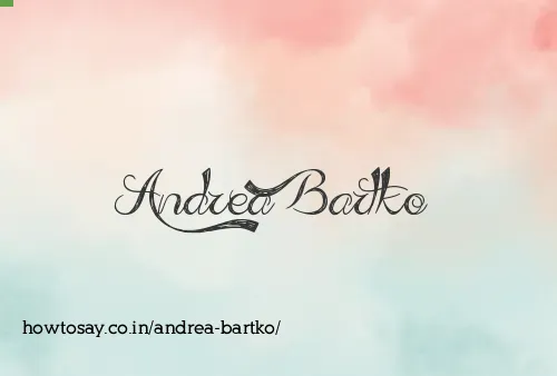 Andrea Bartko