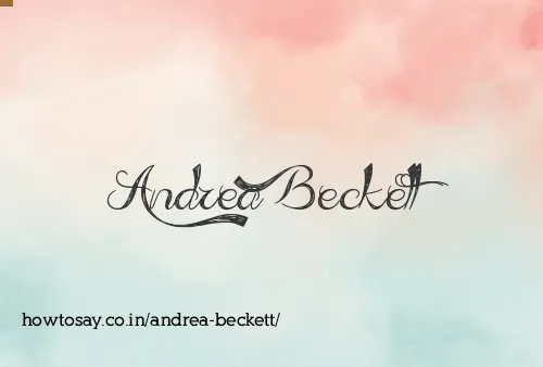 Andrea Beckett