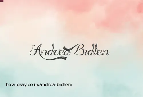Andrea Bidlen