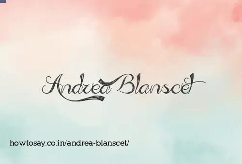 Andrea Blanscet