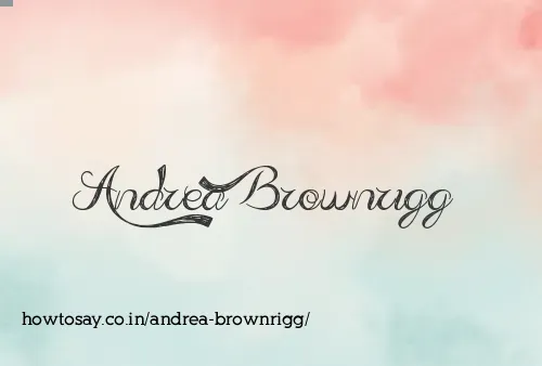 Andrea Brownrigg