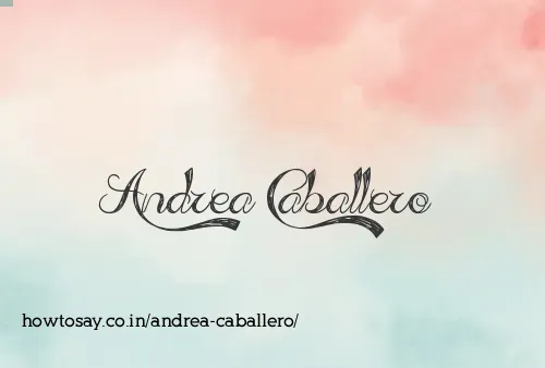 Andrea Caballero