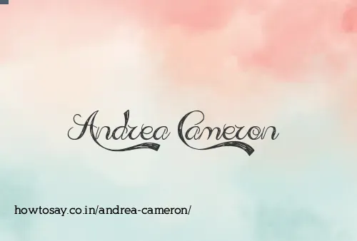 Andrea Cameron