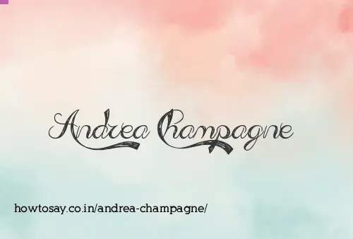 Andrea Champagne