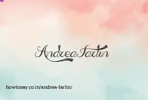 Andrea Farlin