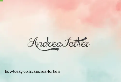 Andrea Fortier