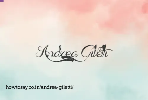 Andrea Giletti
