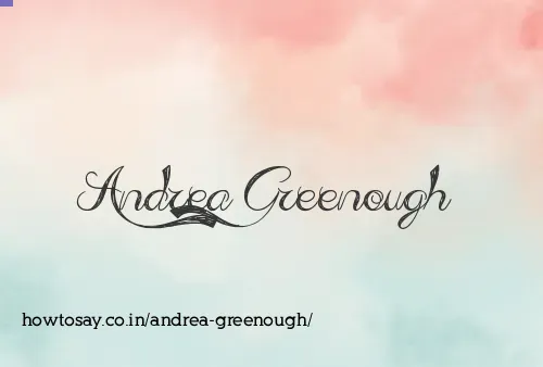 Andrea Greenough