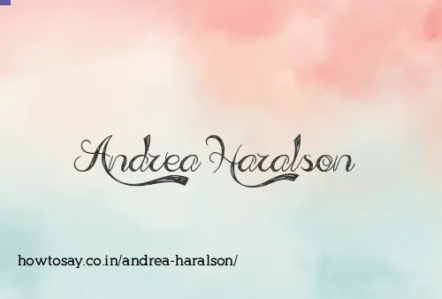 Andrea Haralson