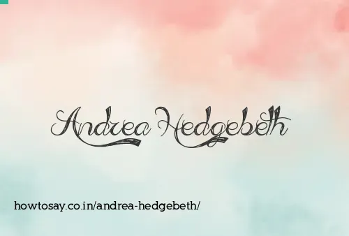 Andrea Hedgebeth