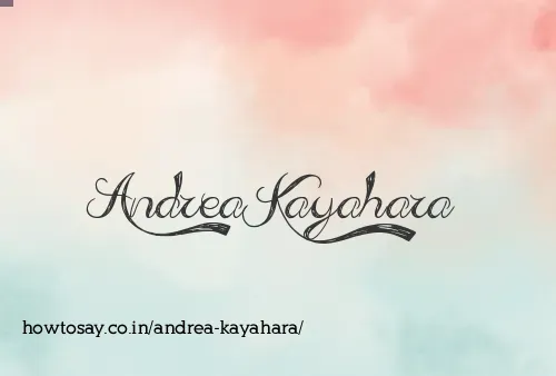 Andrea Kayahara