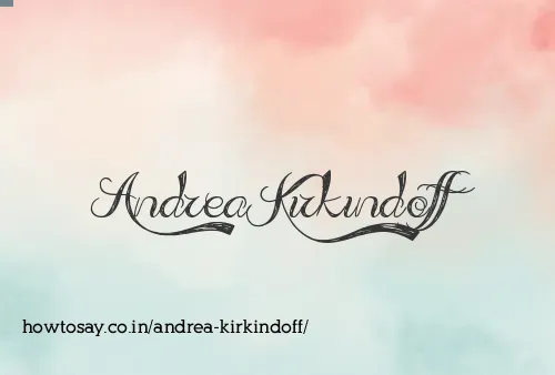 Andrea Kirkindoff