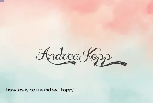 Andrea Kopp