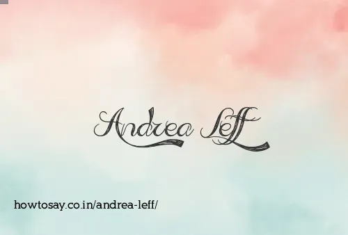 Andrea Leff