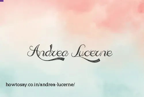 Andrea Lucerne