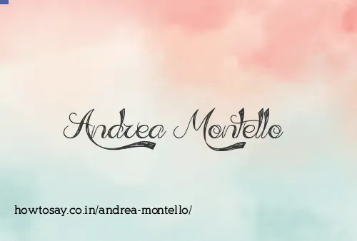 Andrea Montello