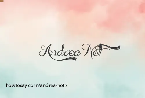 Andrea Nott