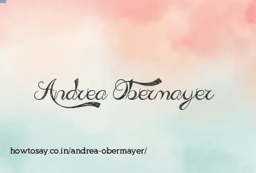 Andrea Obermayer