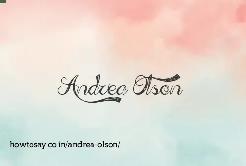 Andrea Olson