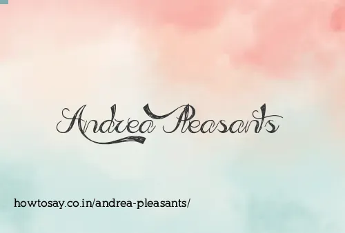 Andrea Pleasants