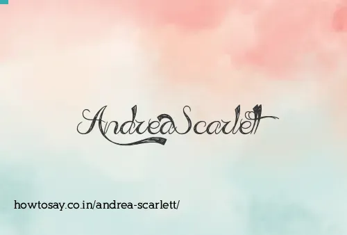 Andrea Scarlett