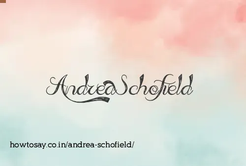 Andrea Schofield