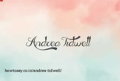 Andrea Tidwell