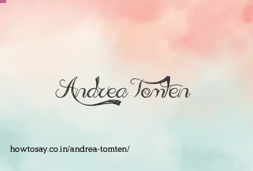 Andrea Tomten