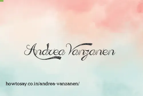 Andrea Vanzanen