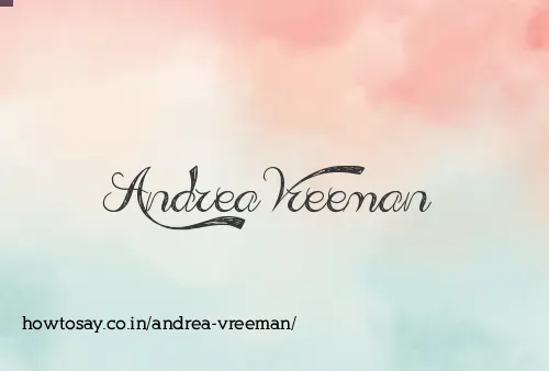 Andrea Vreeman
