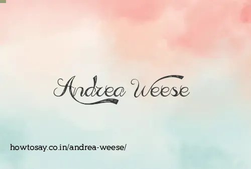 Andrea Weese